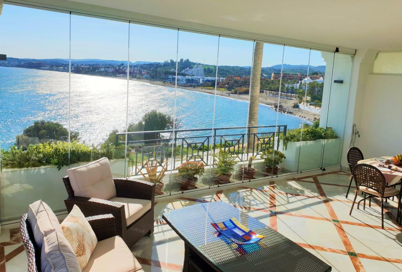 Luxury Apartment Frontal To The Sea In Estepona Doncella Beach Exterior photo